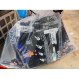 +VAT Bag of batteries and disposable lighter