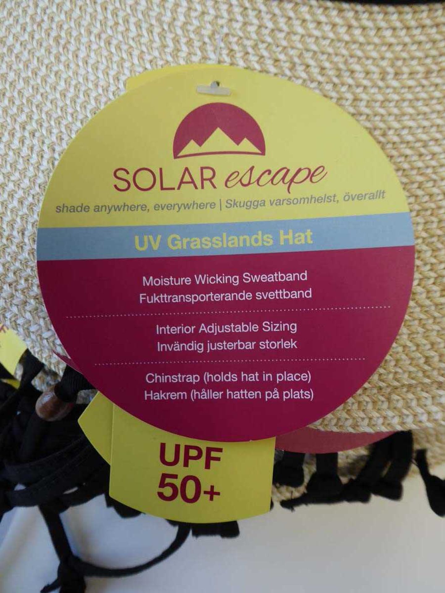 +VAT Approx. 20 Solar Escape UV grasslands hats - Image 2 of 2