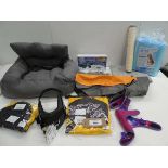 +VAT Pet travel bed, puppy training pads, cat scratch, harness, pet coats Aquarium nano tech