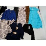 +VAT Selection of clothing to include NoBody's Child, Mint Velvet, Lucy & Yak, etc