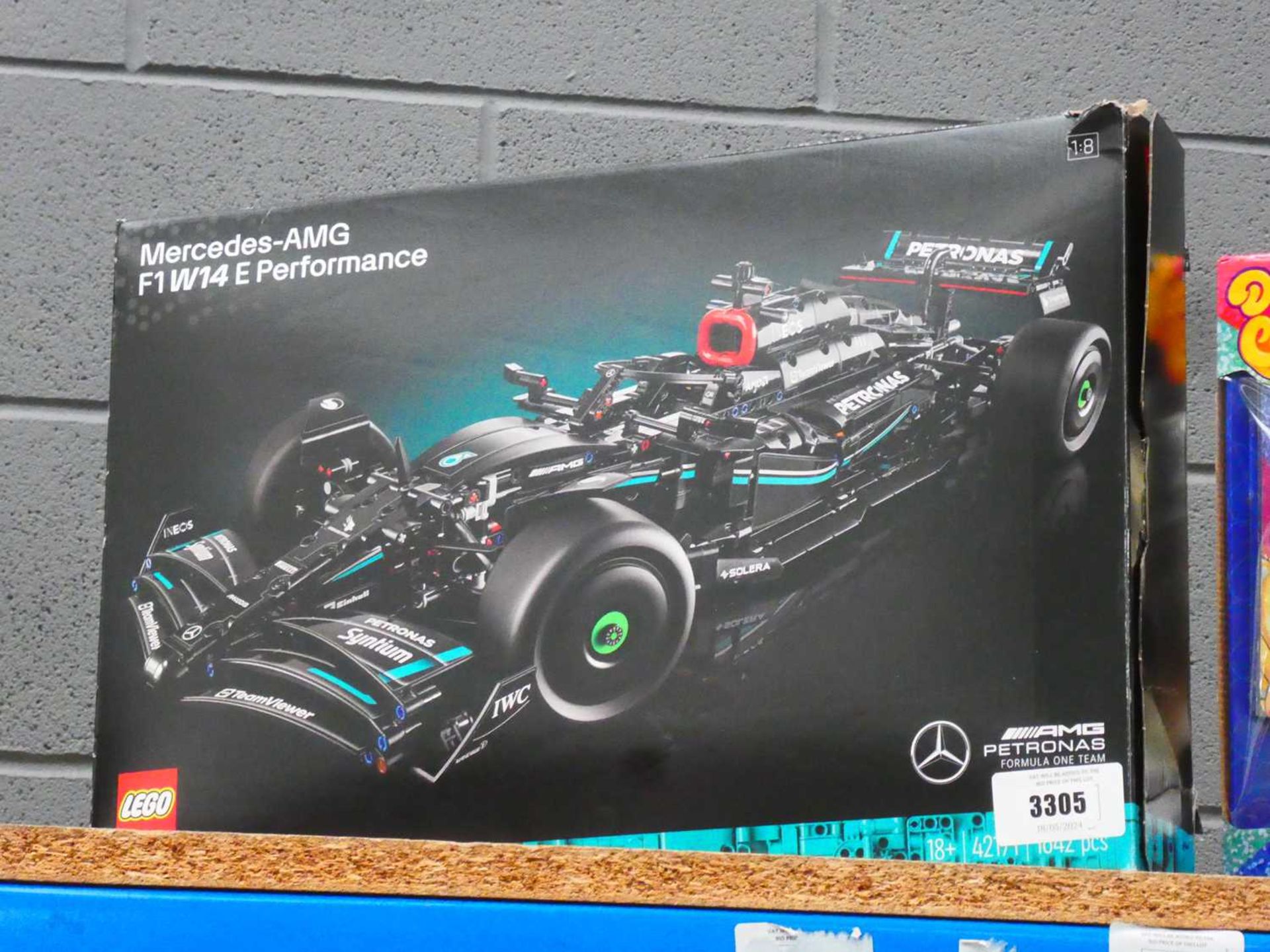+VAT Lego Technic Mercedes AMG F1 W14 e-performance car