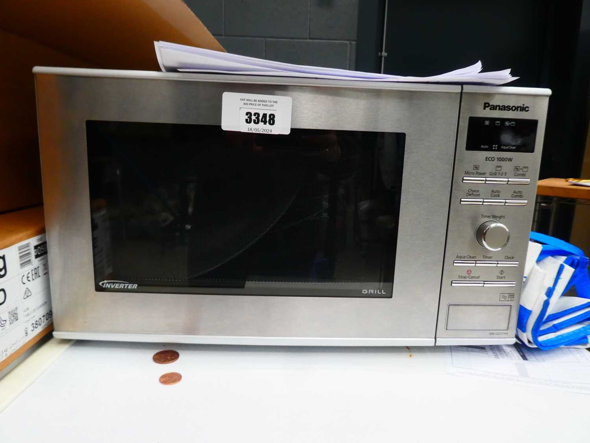 +VAT Panasonic Inverter microwave