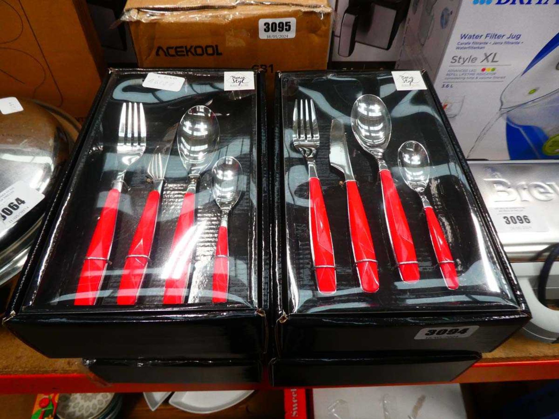 +VAT 6 boxes of Nova Style cutlery