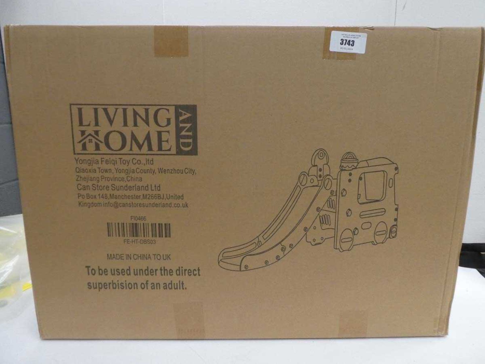 +VAT Living & Home toddler slide set