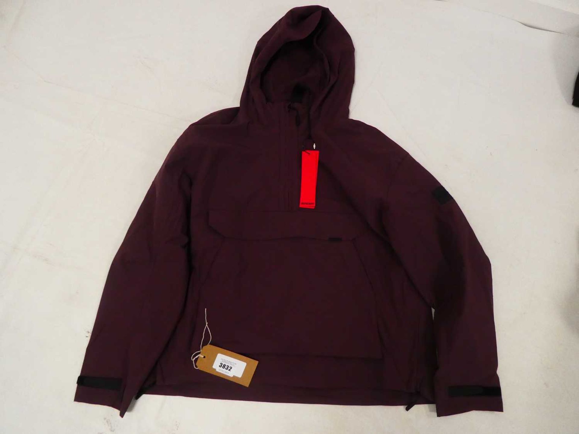 +VAT Represent anorak jacket in plum size XL (hanging)