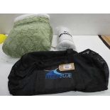 +VAT Groove pillow, large throw and sports holdall