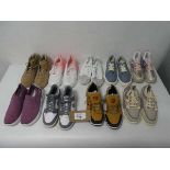 +VAT 9 x pairs of ladies trainers of various styles and sizes, includes- Nike + Ldeck