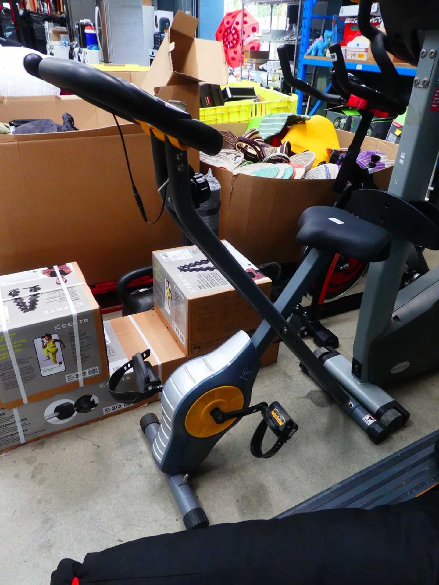 Folding exercise bike