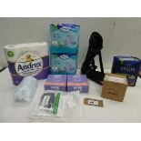 +VAT ResMed Humidair Cleanable II, Tena Proskin pants, Panty liners, face masks, Andrex toilet