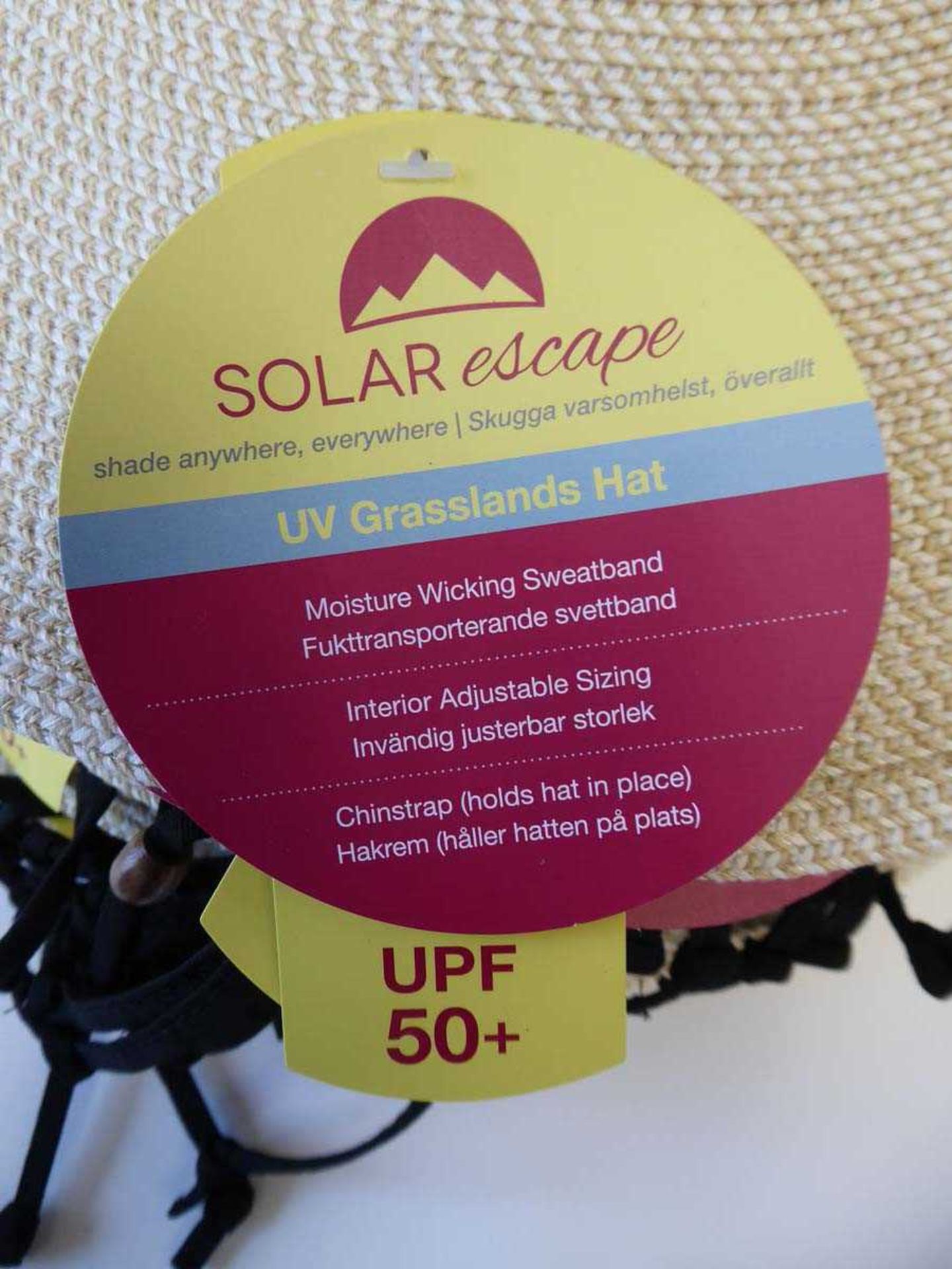 +VAT Approx. 20 Solar Escape UV grasslands hats - Image 2 of 2