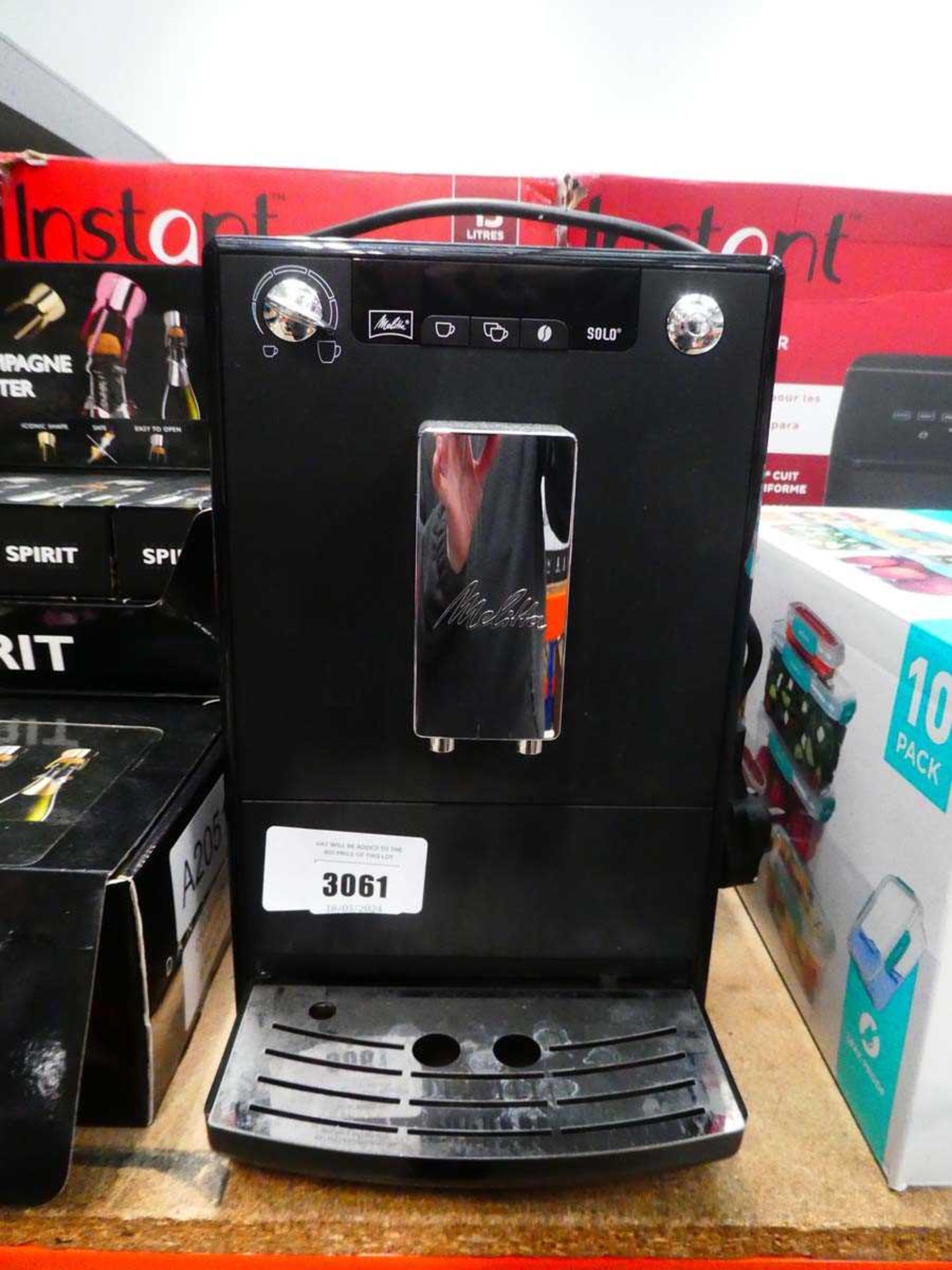 +VAT Unboxed Melitta coffee machine