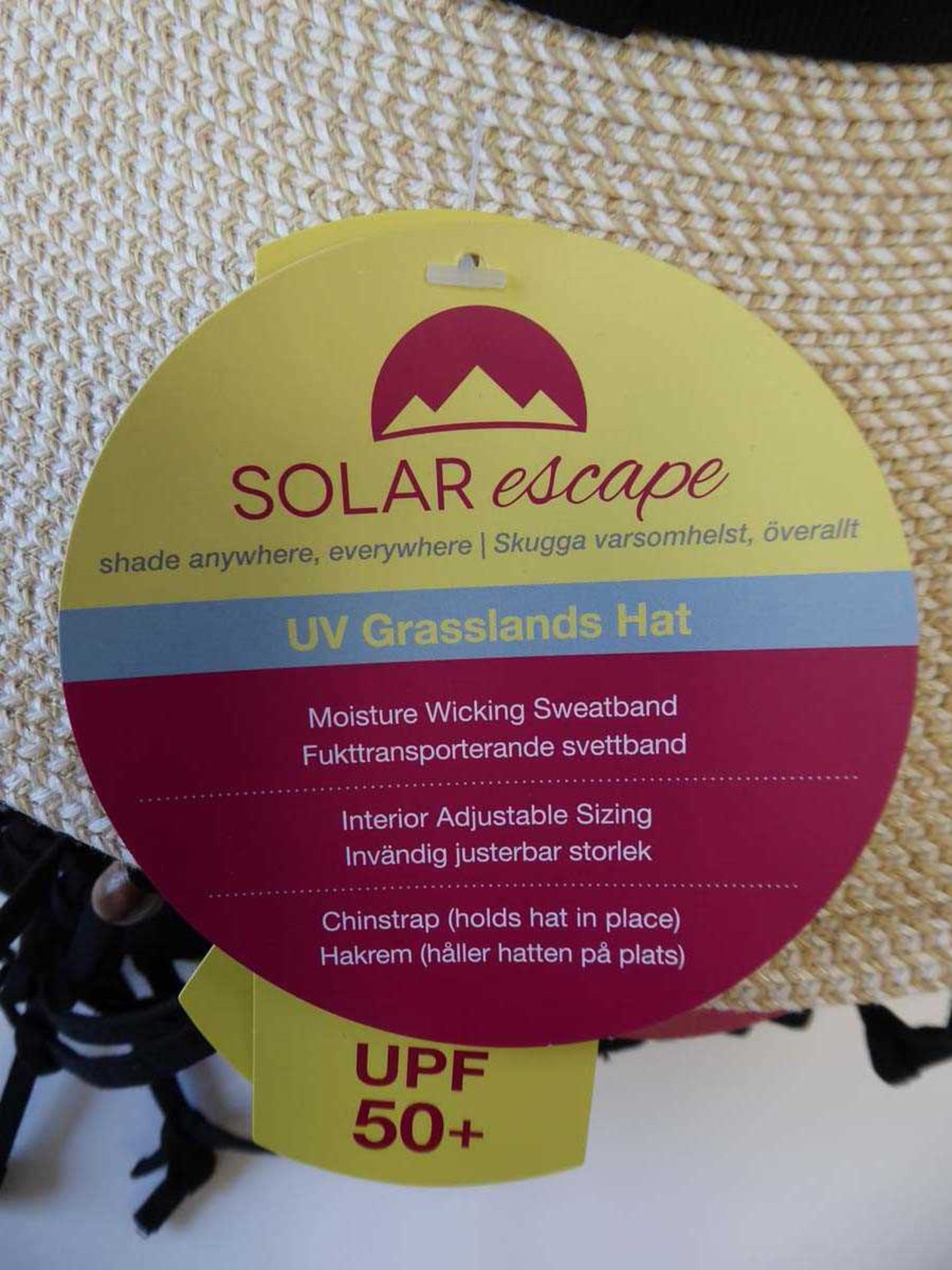 +VAT Approx. 20 Solar Escape UV grasslands hats - Image 2 of 2