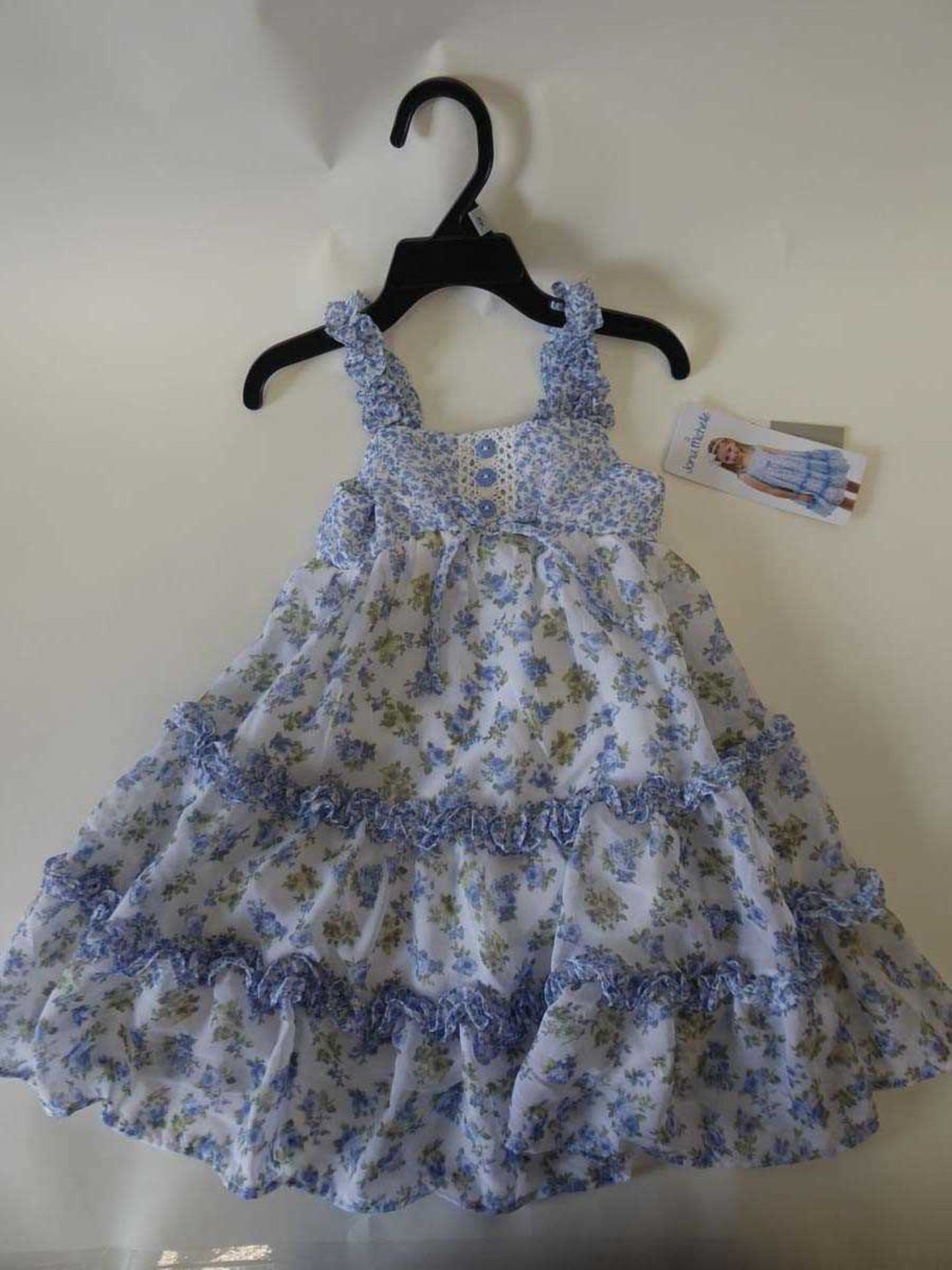 +VAT Approx. 25 children's Jona Michelle dresses, in 4 different patterns and various sizes - Image 5 of 5