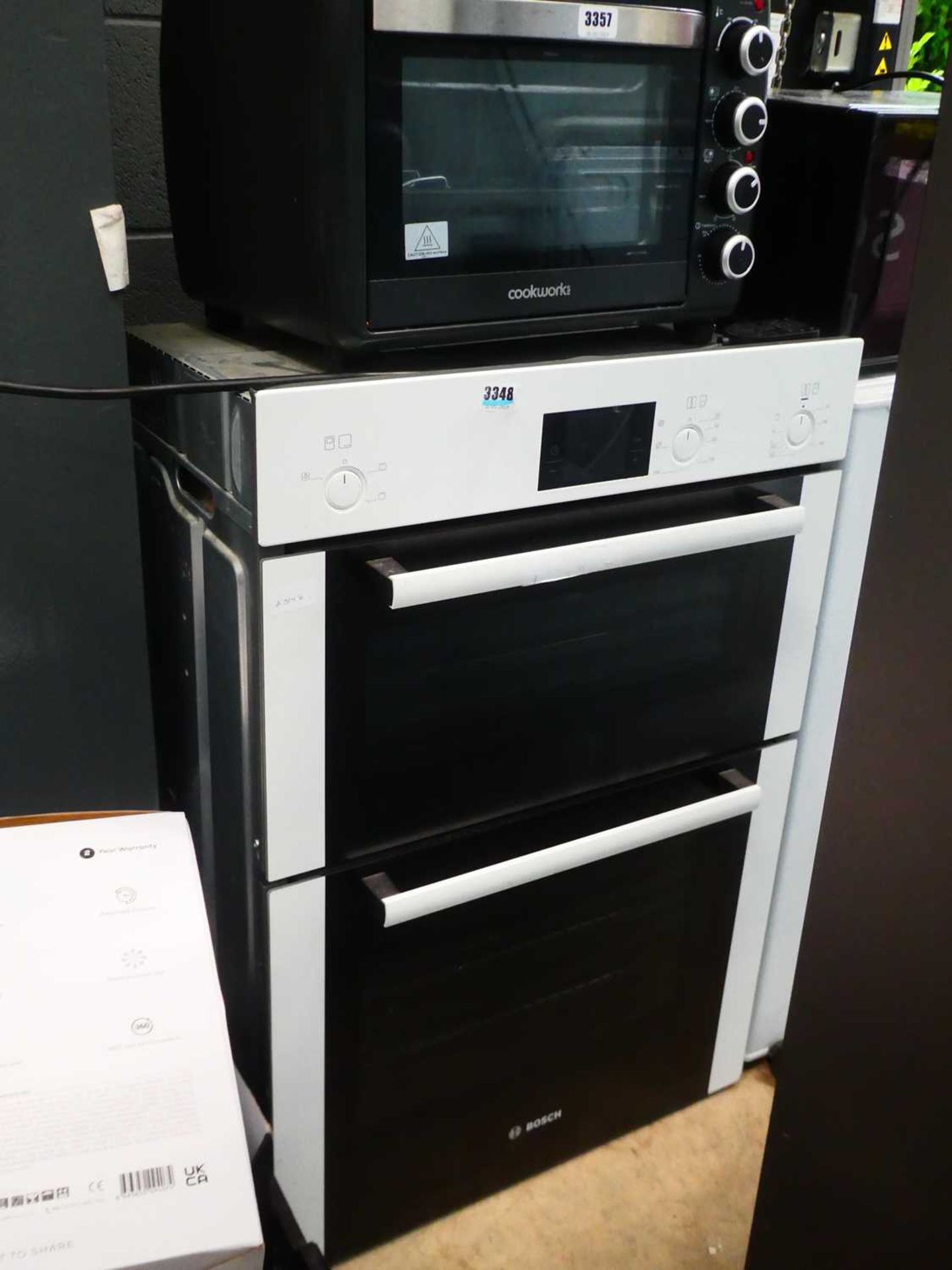 Integrated Bosch double oven