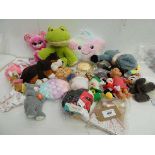 +VAT Selection of soft toys