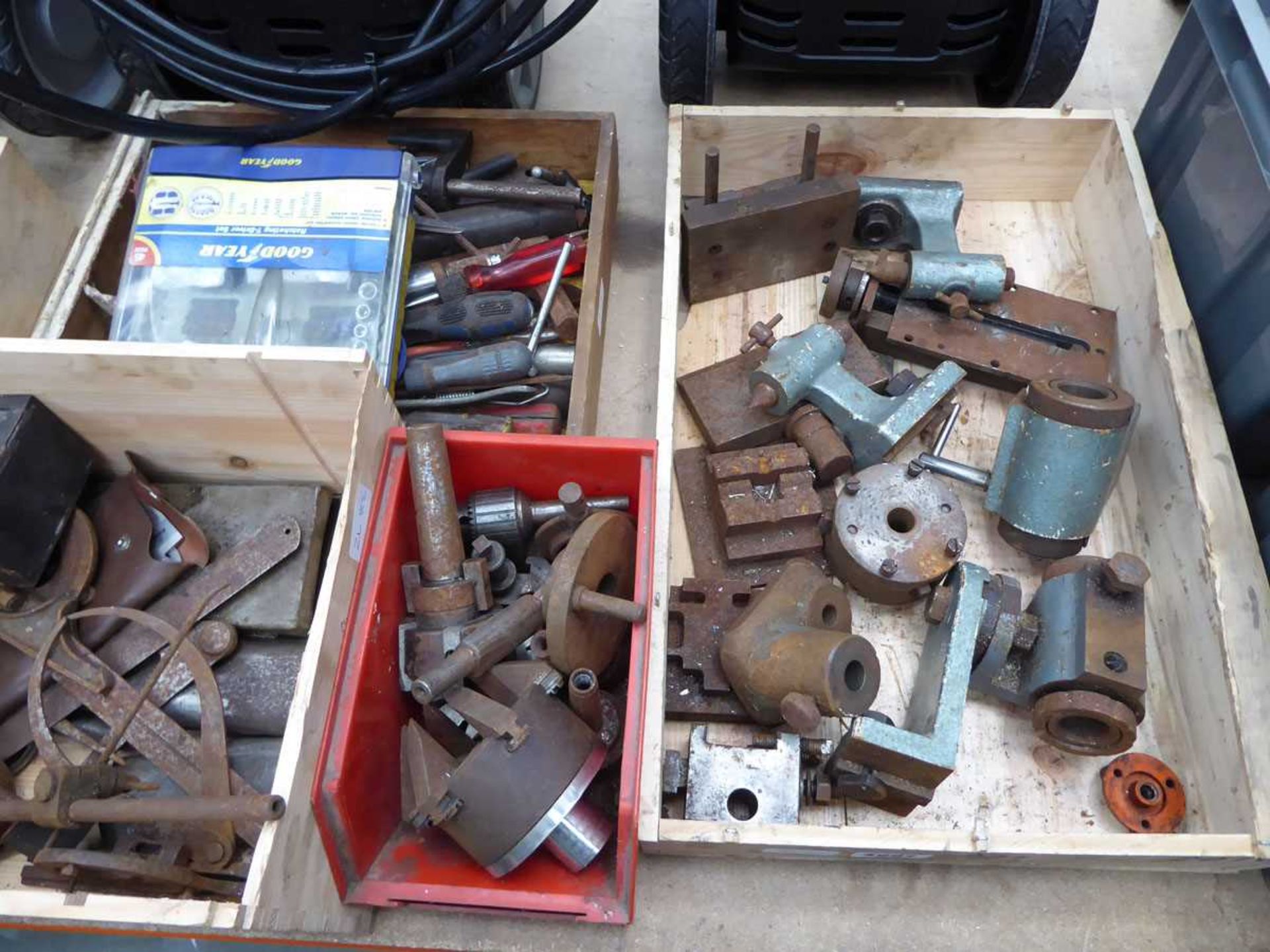 6 wooden crates of machine tooling - Image 2 of 4