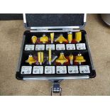 Small router bit set