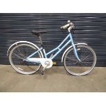 Pendleton blue and white ladies bike