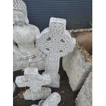 Large concrete celtic cross