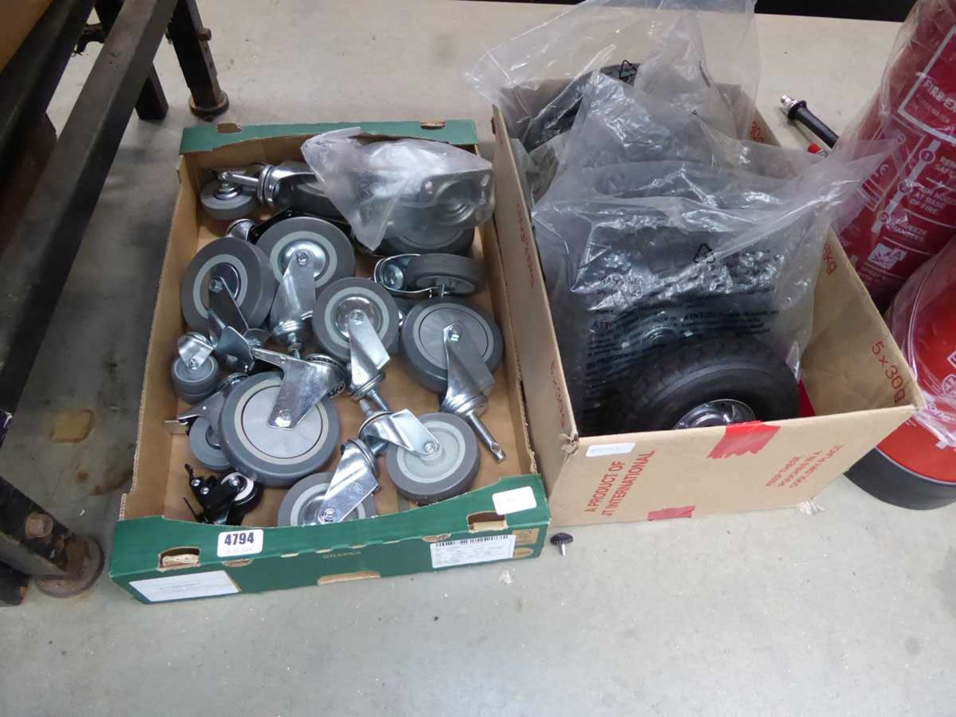 2 x boxes of various wheels