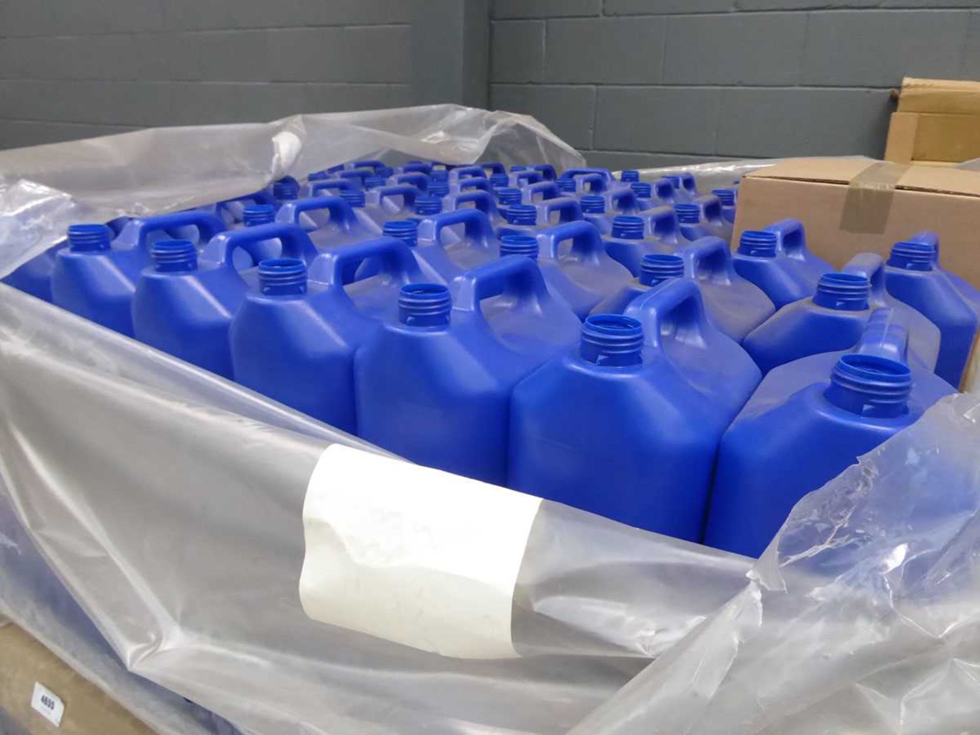 +VAT Pallet and half of plastic liquid bottles with lids - Image 2 of 2