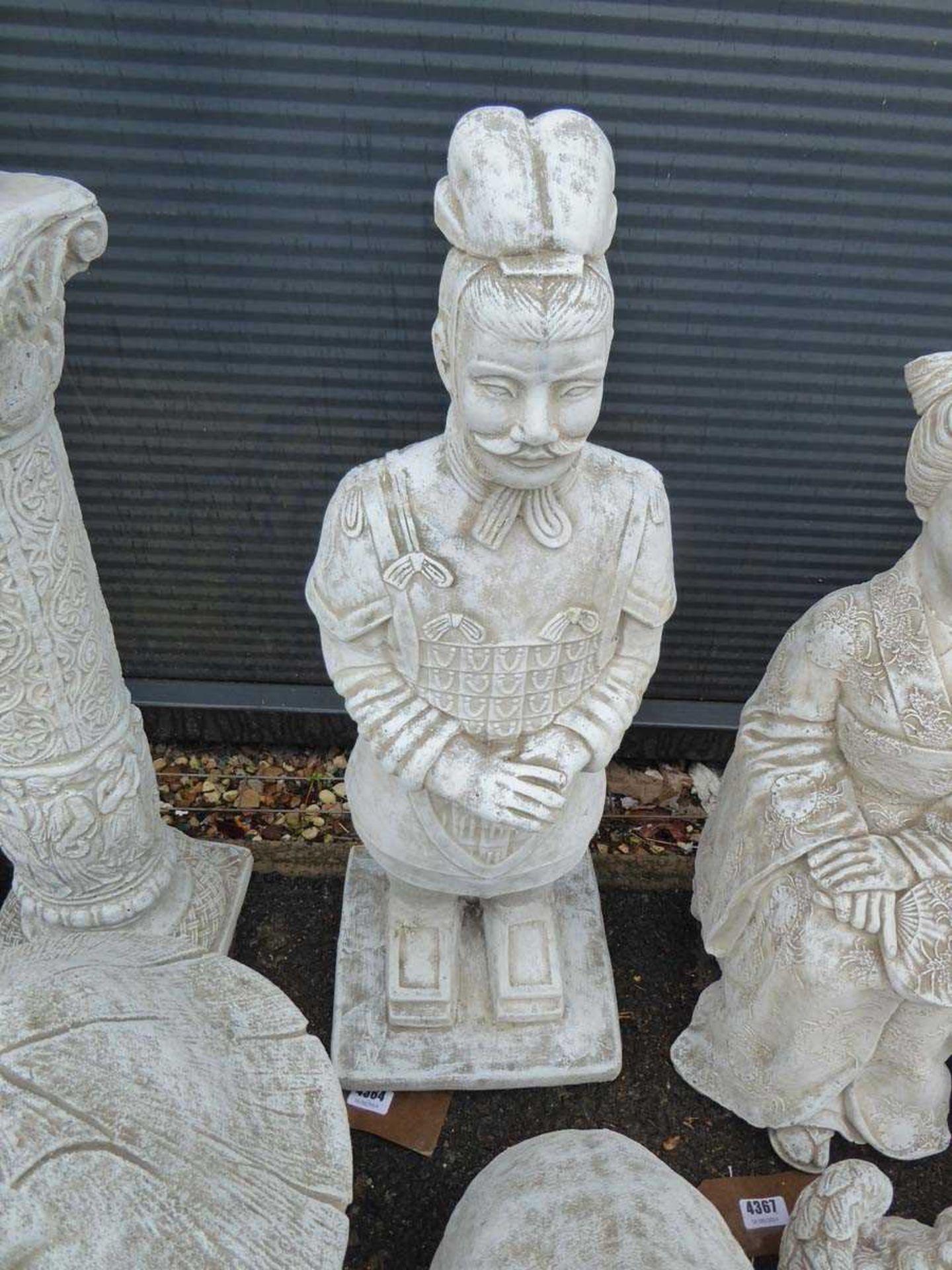 Concrete terracotta warrior