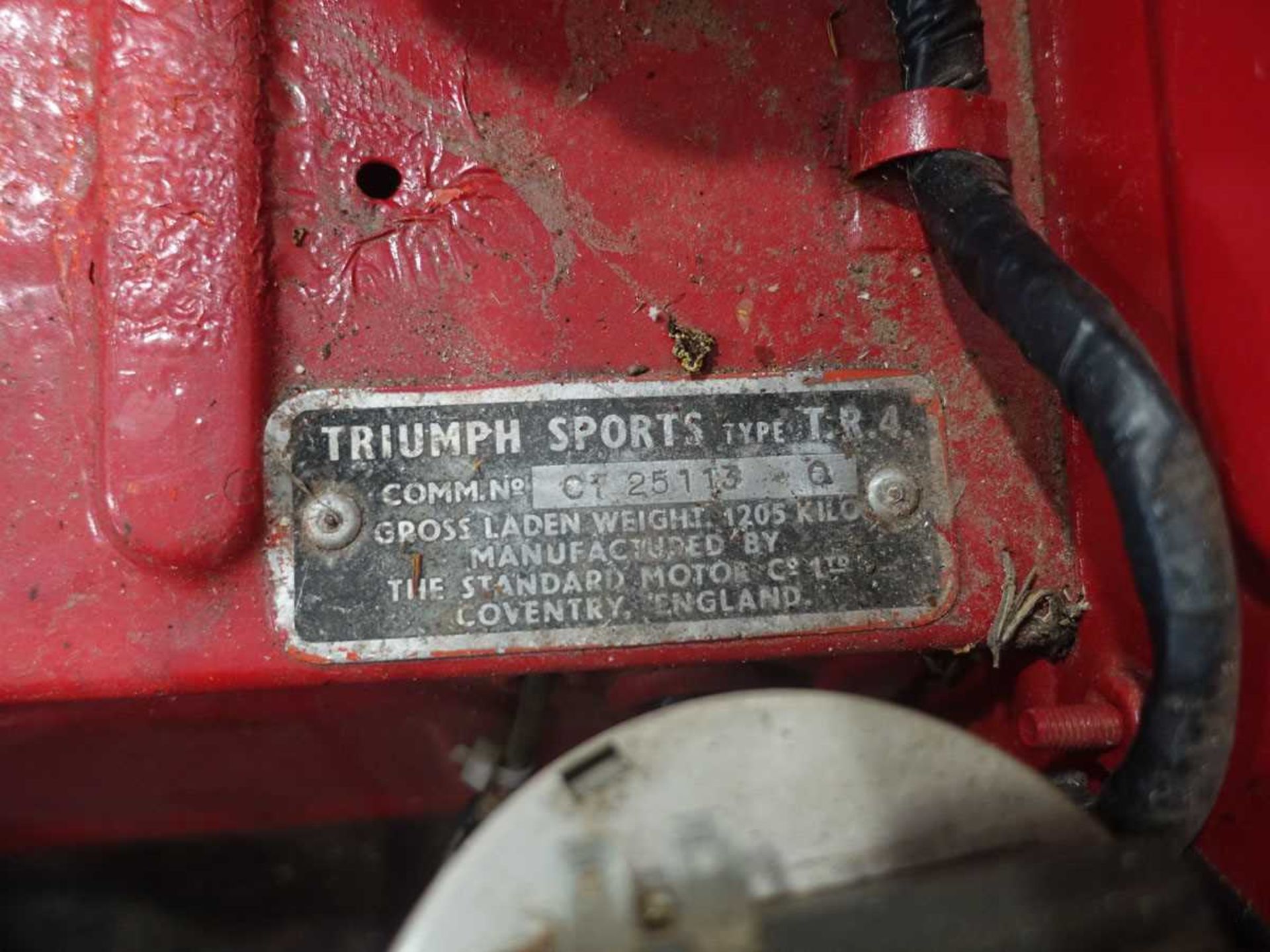 1963 Triumph TR4 ‘Surrey Top’ sports car - Image 12 of 19