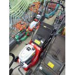 +VAT Cobra petrol powered rotary mower with grass box