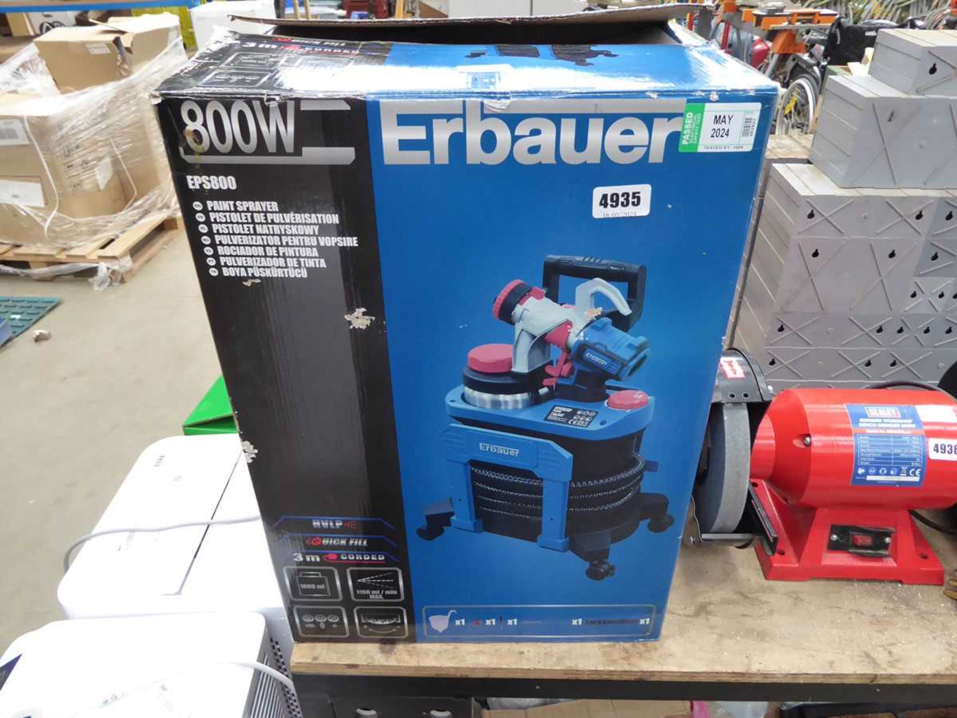 Erbauer boxed paint sprayer