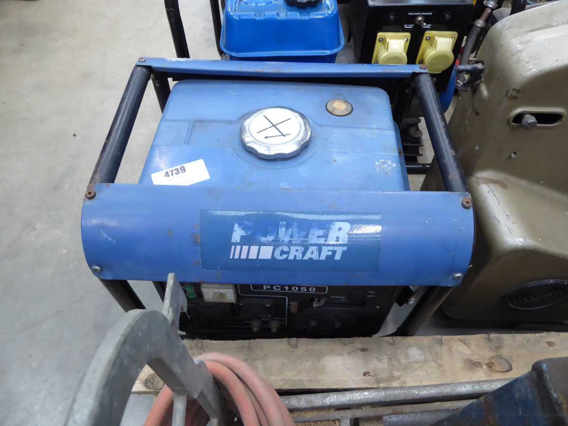 Power craft blue generator