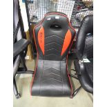 X Rocker red and black gaming chair