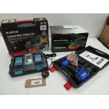 +VAT Cordless multi purpose tool, cordless drill, cordless polisher and battery charger