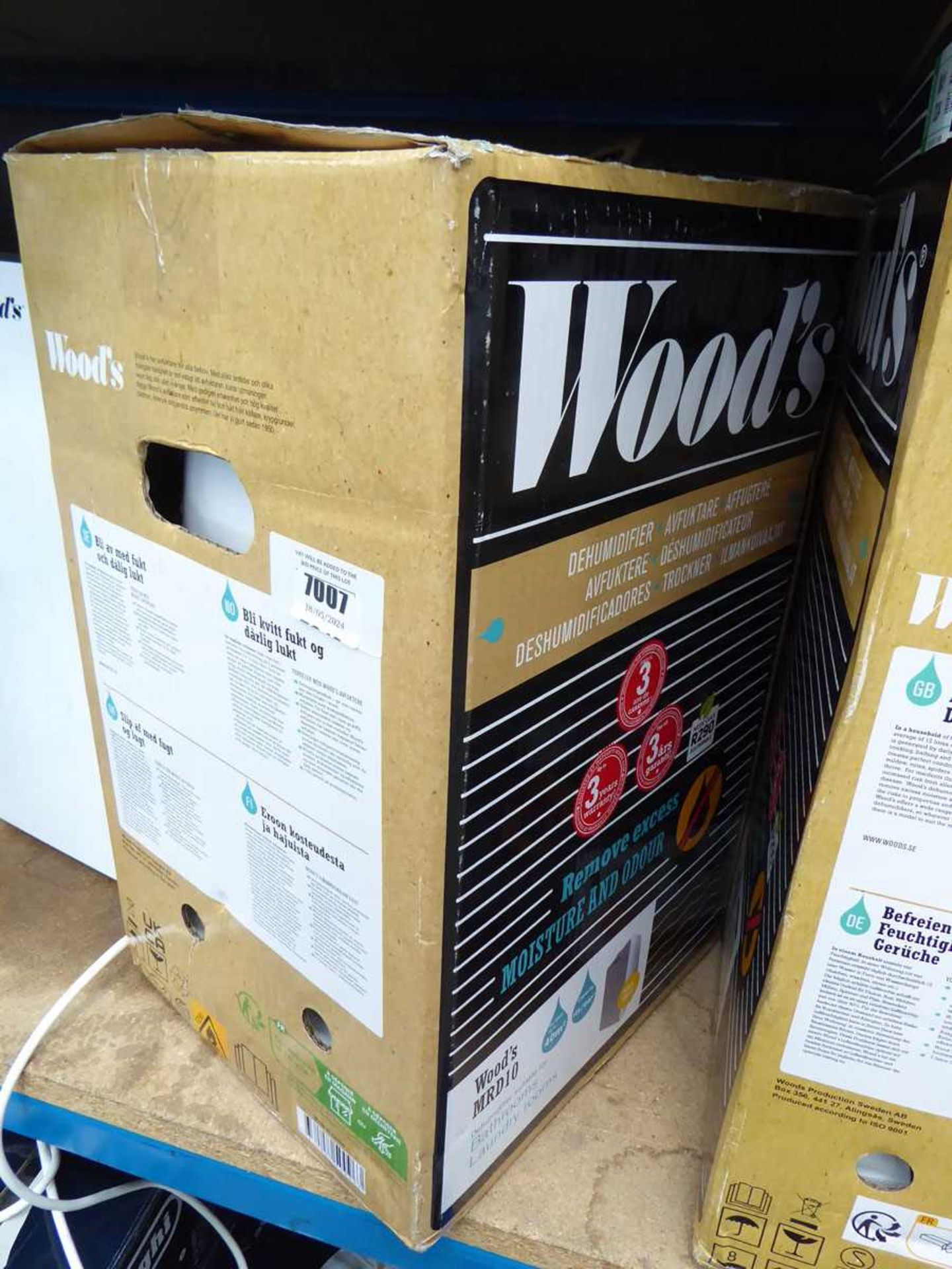 +VAT Woods dehumidifier