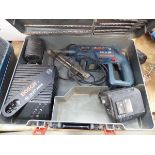 Bosch 24V battery drill with 2 batteries and charger