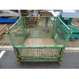 Large collapsible metal folding cage