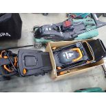 +VAT 2 Worx battery mowers - no batteries, no charger