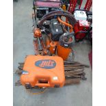 Large Spit SD80 core cutter complete with all relevant rods, attachments, compressor, etc