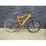 Apollo radar orange mountain bike