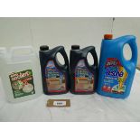 +VAT 5L Resolva Weedkiller, 2 x 2.5L Path, Patio & Decking Cleaner & 5L Apply & Goodbye moss