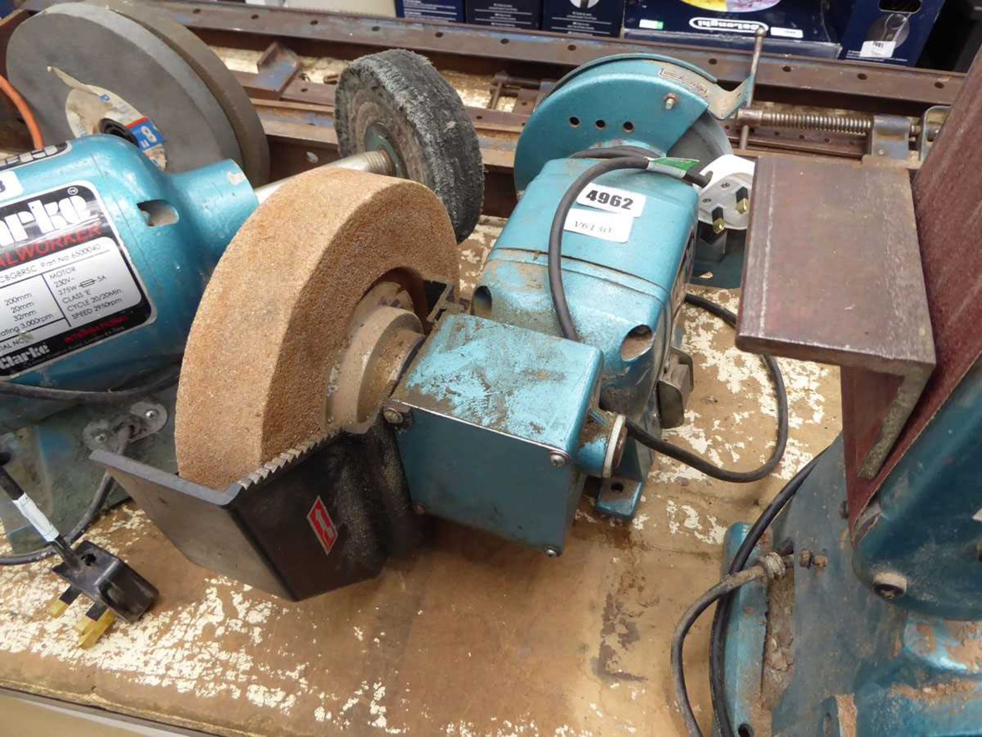 Clarke bench grinder and sharpener