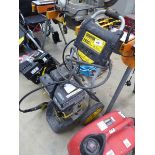 +VAT Champion petrol powered pressure washer with hose and lance