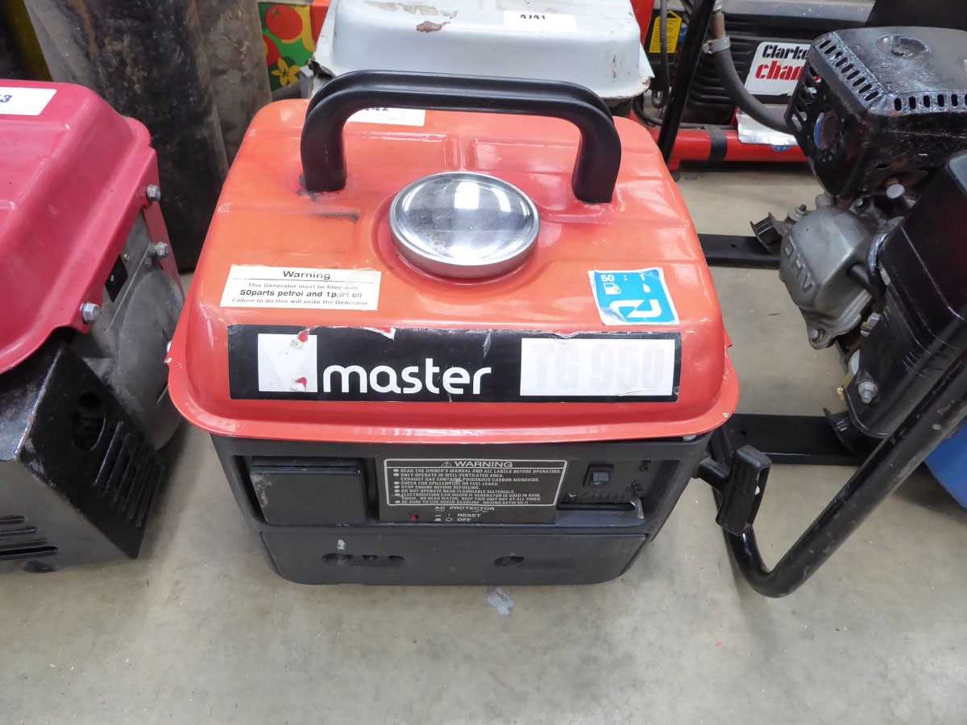 Red Master small generator