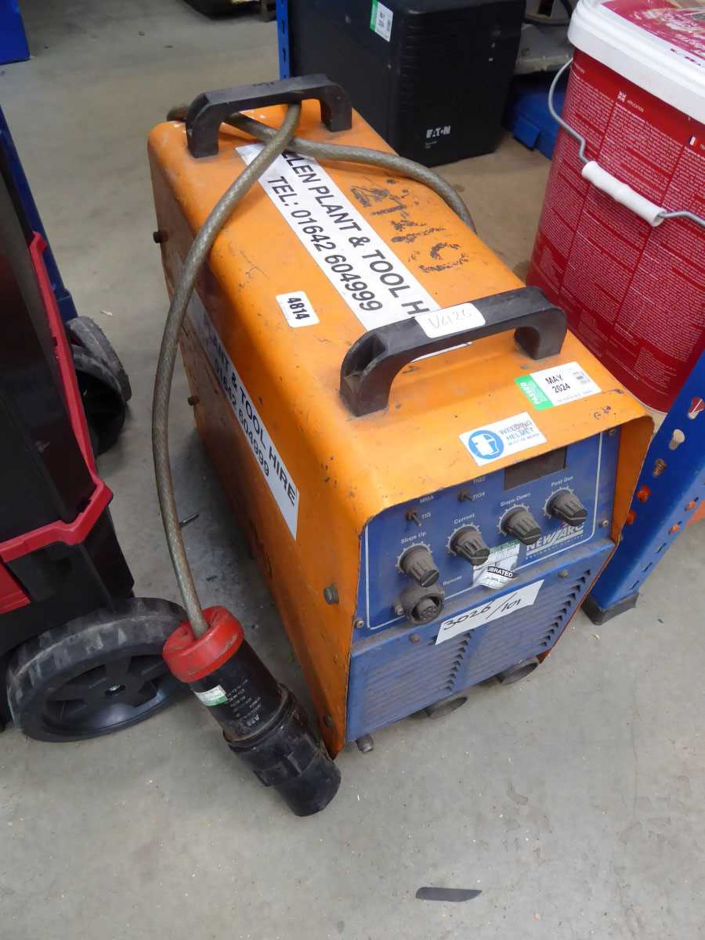 Orange New Arc welder