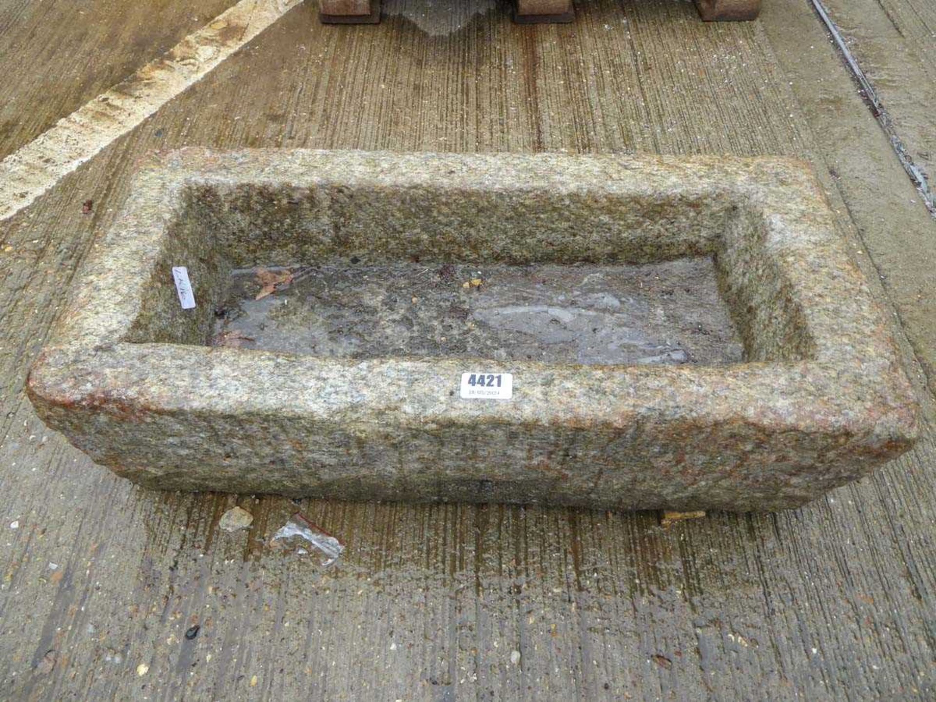 Granite trough