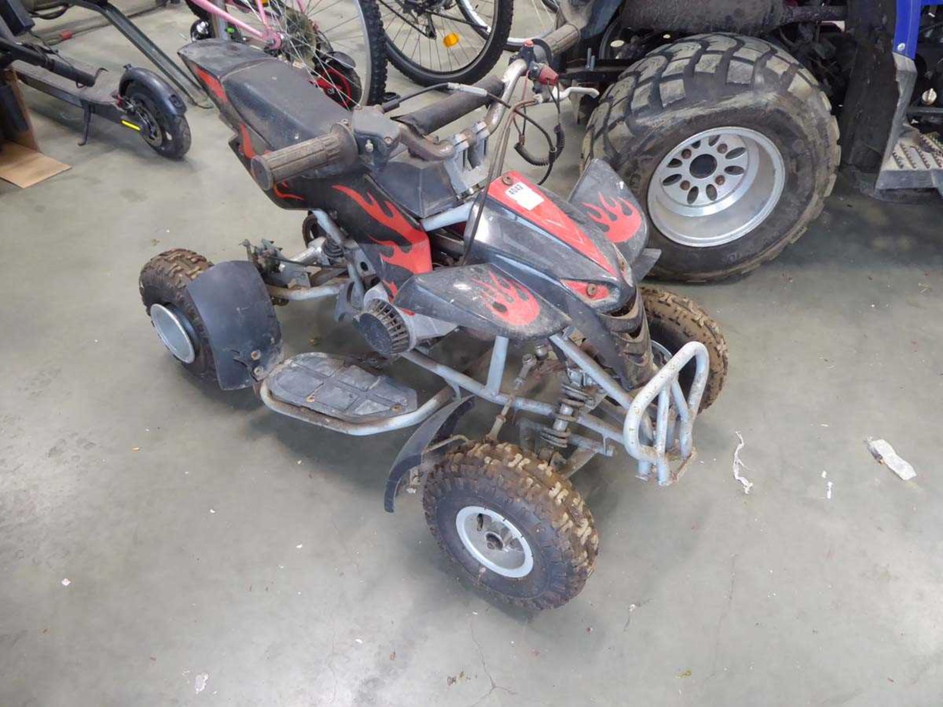 Small childs petrol powered quad bike