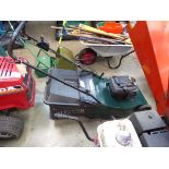 Hayter Harrier 56 petrol powered rotary mower with grass box