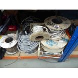 Qty of assorted cable