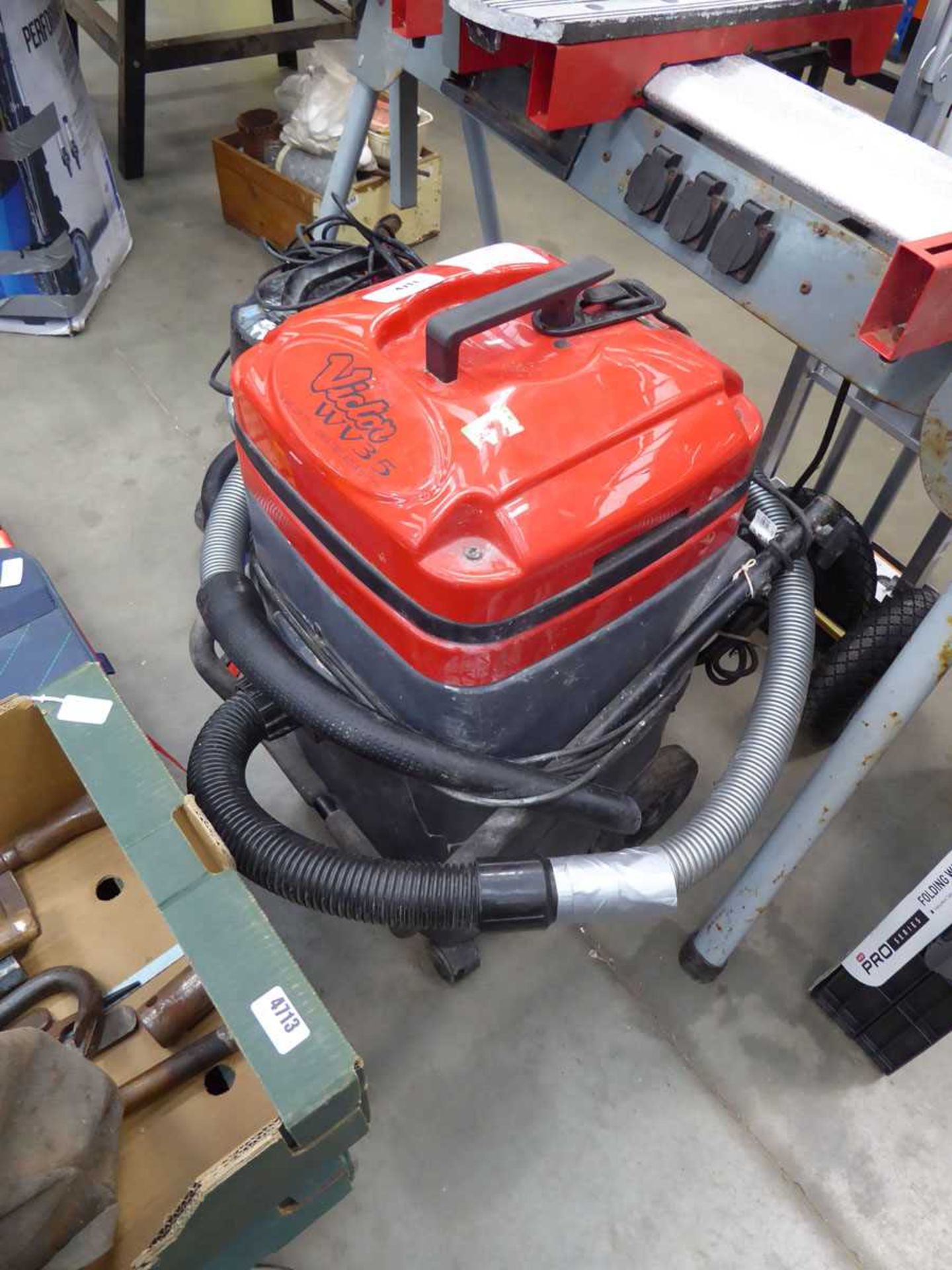 Victor industrial style vacuum cleaner