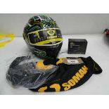 +VAT Soman Motorcycle helmet Size XXL and Soman Helmet wireless earphone