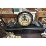 Slate mantel clock